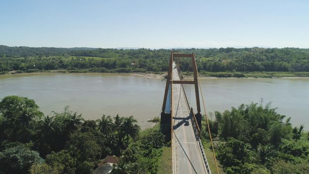 Bridge over river. Philippines, Luzon