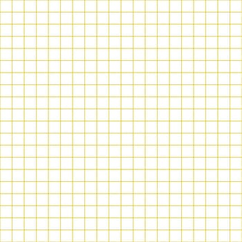 Grid paper. Abstract squared background with yellow graph. Geometric pattern for school, wallpaper, textures, notebook. Lined blank isolated on transparent background.