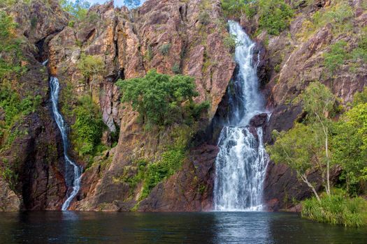 wangi waterfalls - litchfield national park, nördliches Territorium, Australien