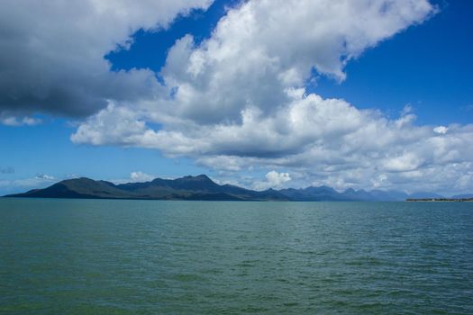 View of Dunk Island on a beautiful summer day, Missions Beach, Queensland