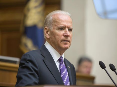 USA vice president Joseph Biden in Verkhovna Rada of Ukraine