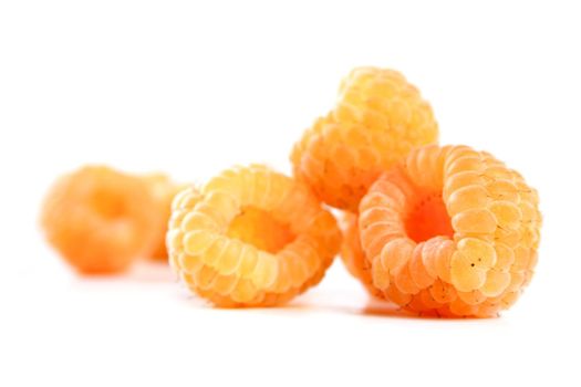 Orange raspberries