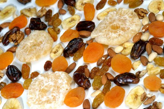 Raisins and nuts