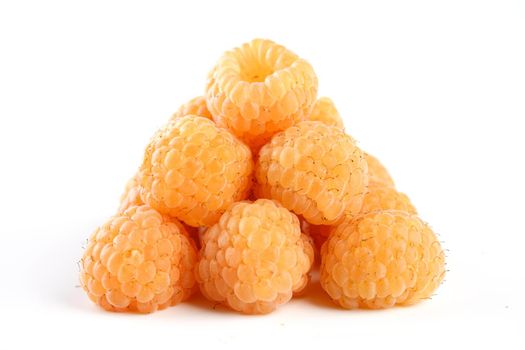 Orange raspberries