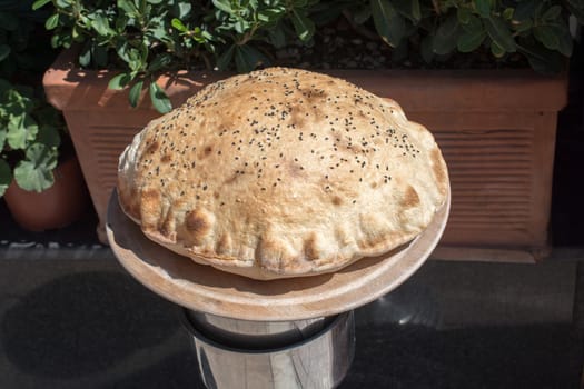 Traditional Turkish style made bread 