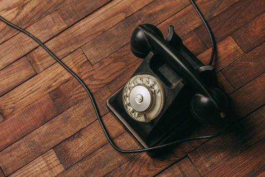 retro telephone technology communication classic style antique