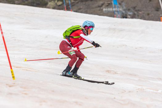 KREUZER Victoria SUI in the ISMF WC Championships Comapedrosa Andorra 2021- Relay Race Women.