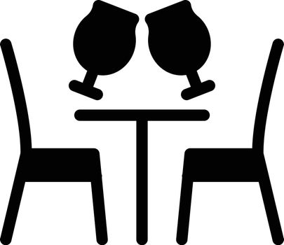 restaurant drink vector glyph flat icon