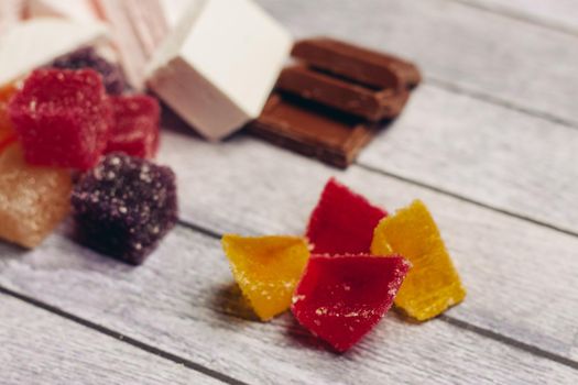 colorful marmalade sweets candy joy snack enjoyment