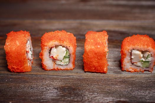 red sushi food diet food japanese cuisine delicacy