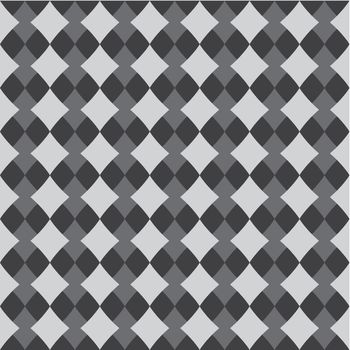 Tile grey, black and white vector pattern or website background