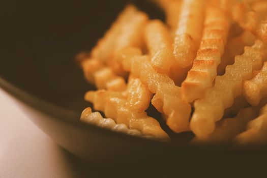Homemade french fries, comfort food