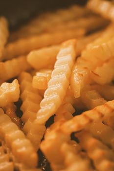 Homemade french fries, comfort food