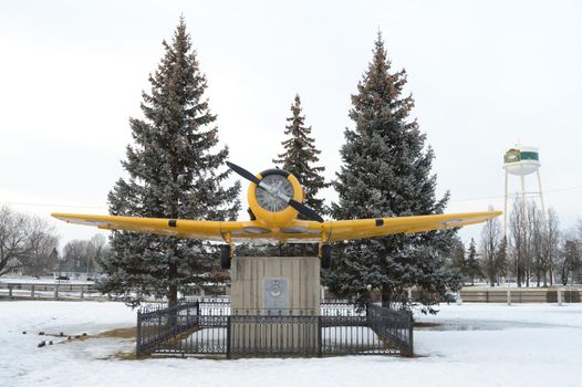 RCAF Plane Memorial
