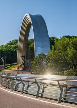 Arch of Friendship of Nations in Kyiv, Ukraine