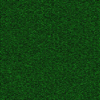 Green digital matrix background