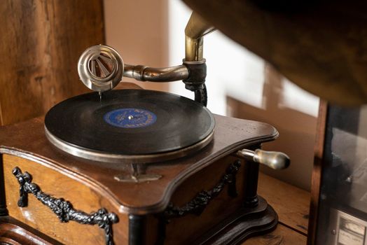 Detail of a Gramophone 3