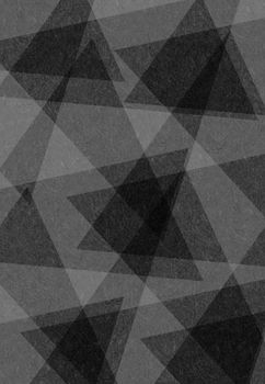 black and white abstract backgroundond triangle shapes with textured.