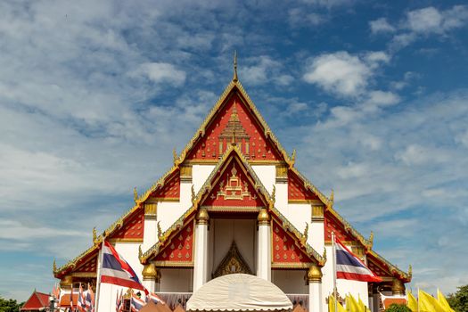 Wihan Phra Mongkhon Bophit at Ayutthaya province.
