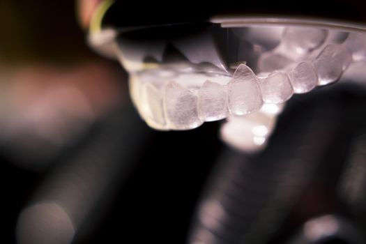 Transparent ferule retainer teeth alignment