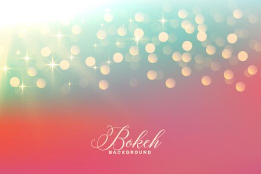 nice bokeh lights background with sparkles
