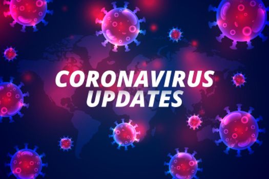 coronavirus updates latest covid-19 pandemic infection background