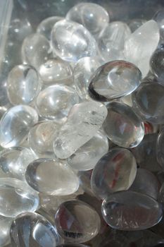 Rough crystal of smoky quartz gemstone