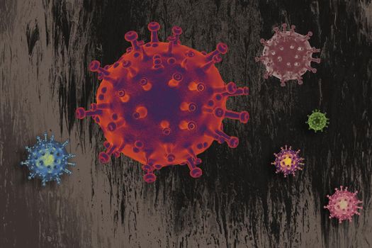 COVID-19 coronavirus prevention and quarantine concept poster 