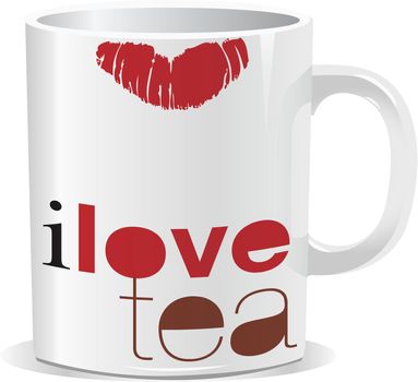 i love tea cup
