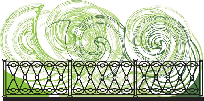 Decorative lattice illustration