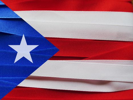 Puerto Rico flag or banner