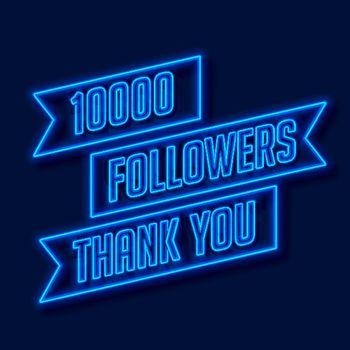 1000 followers network thank you poster