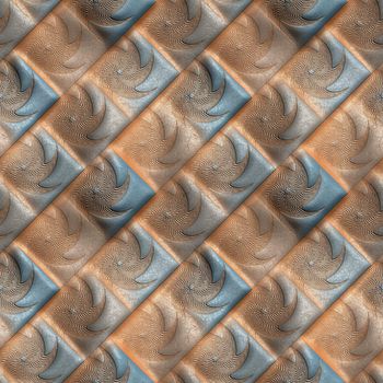 3D Leather seamless background tile