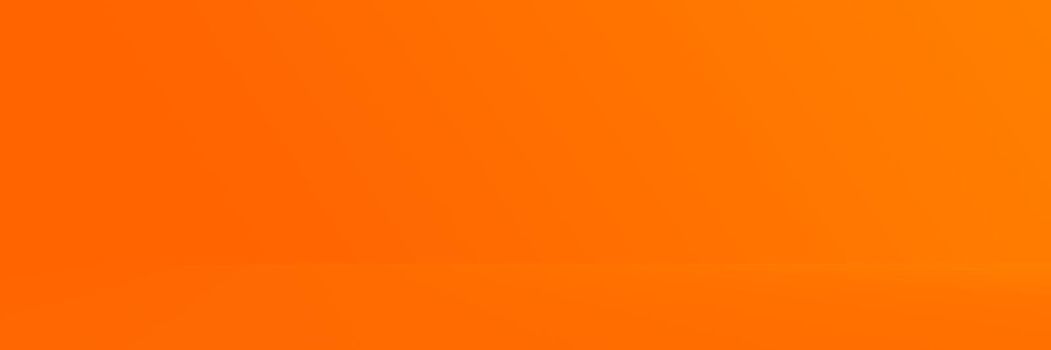 Studio Background - Abstract Bright luxury orange Gradient horizontal studio room wall background for display product ad website template.