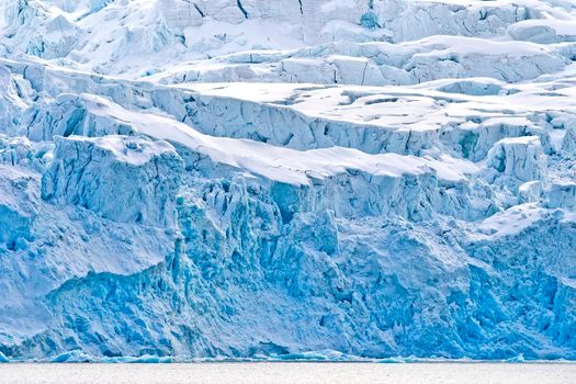 Deep Blue Glacier, Arctic, Svalbard, Norway