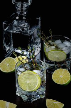 Rum and tonic