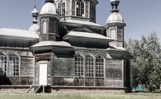 The old Orthodox old believers ' wooden Church.