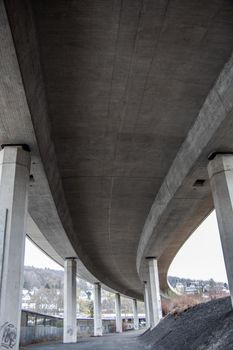 concrete elevated road 