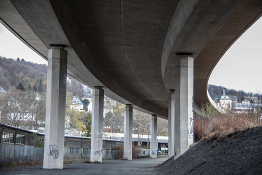 concrete elevated road 