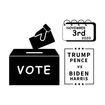 1328 Vote Trump Pence vs Biden Harris November 3rd 2020
