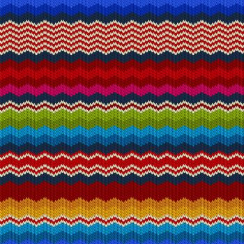 Knitted poncho background