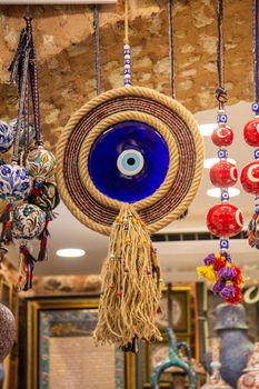 Turkish Evil eye bead as Amulet souvenir  