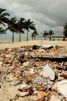 demolition ruin of porto seguro