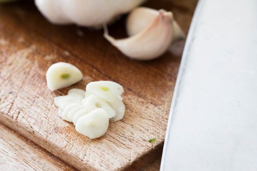 Slices of Garlic