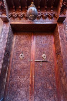 Old door in Marrakesh