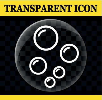 bubbles vector circle transparent icon