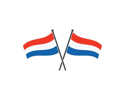netherland flag vector illustration design