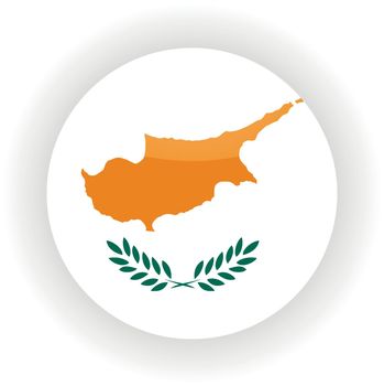Cyprus icon circle