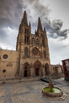 Burgos Cathedral on Plaza de San Fernando 