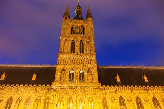 Cloth Hall and Belfry in Ypres